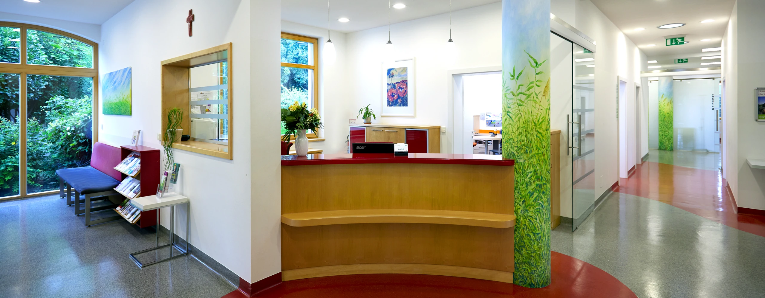 Eingangsbereich der Ordination